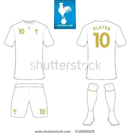 450x470 Set Soccer Jersey Football Kit Template Stock Vector Media Strip