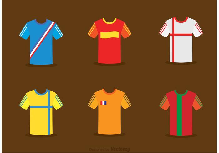 700x490 Collection Of Soccer Jersey Vector