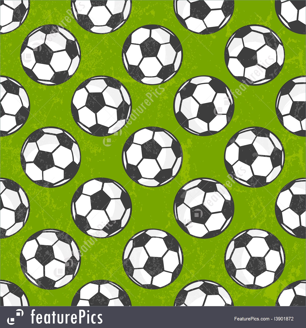Soccer Pattern Vector