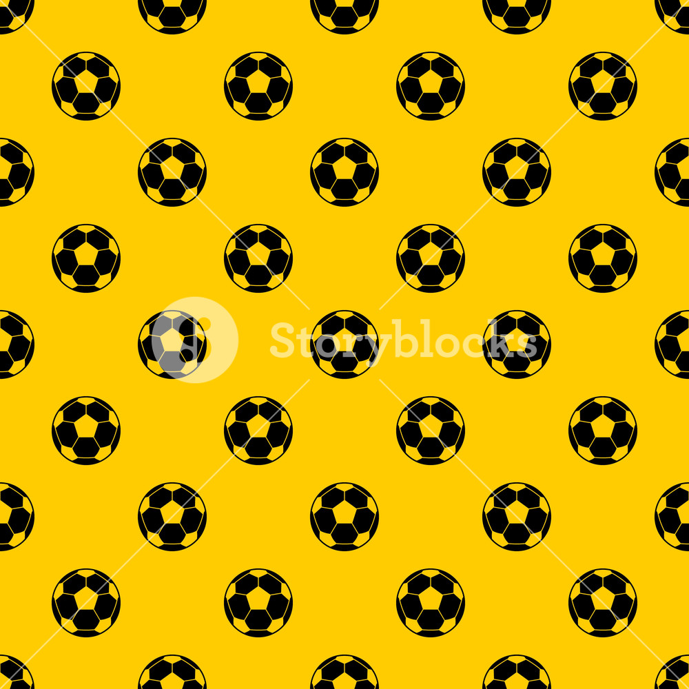 1000x1000 Football Soccer Ball Pattern Seamless Vector Repeat Geometric