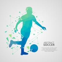 200x200 Soccer Silhouette Free Vector Art