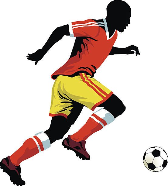 553x612 Soccer Player Running With The Ball