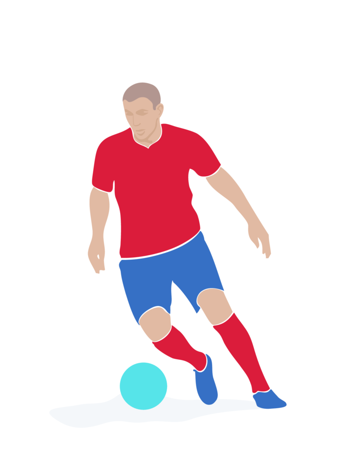 Soccer Player Vector at Vectorified.com | Collection of Soccer Player ...