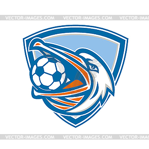 300x300 Pelican Soccer Ball In Mouth Shield Retro
