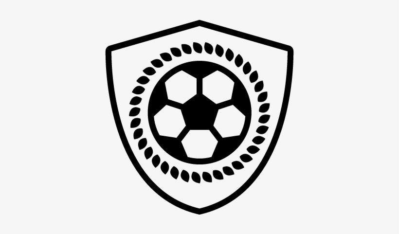 820x481 Soccer Ball On A Shield Vector