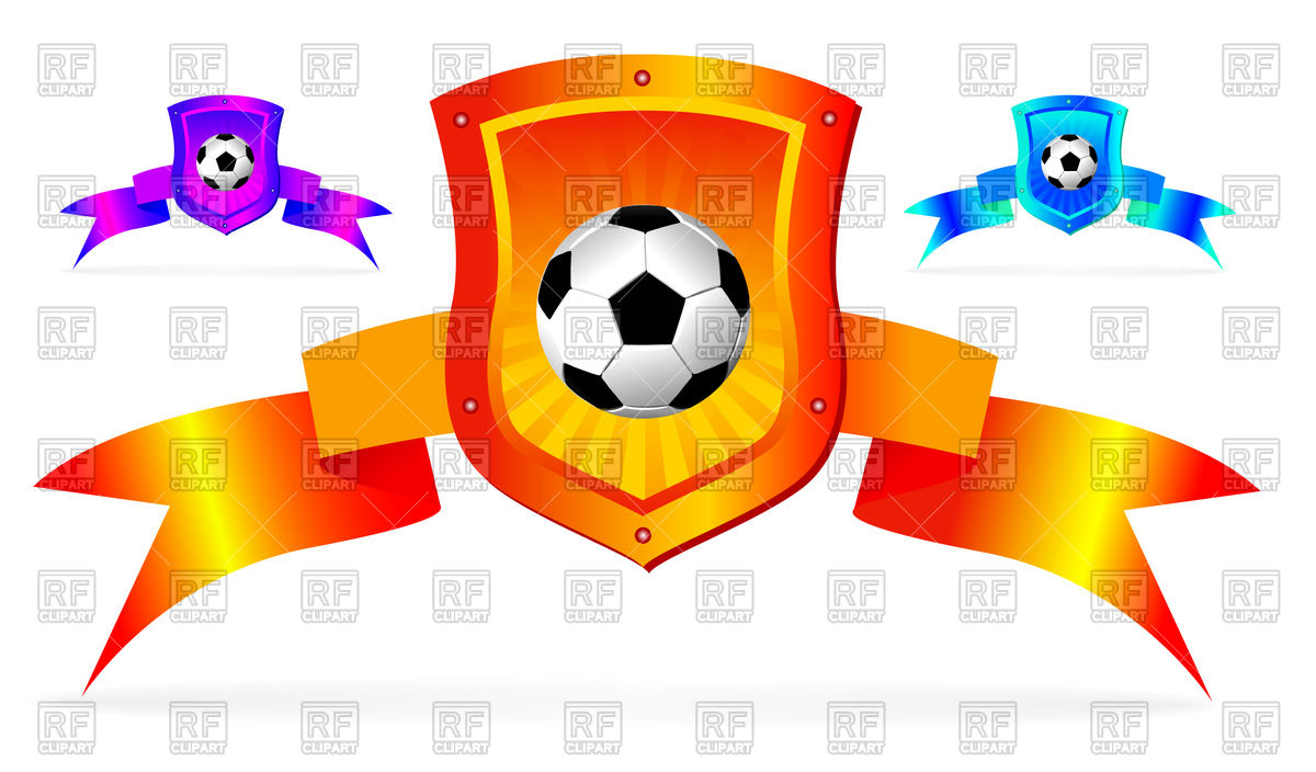 1200x704 Soccer Shield Background Vector Image Of Sport And Leisure