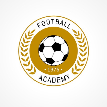 450x450 Football Logo Badge Isolated On White Background Football Club