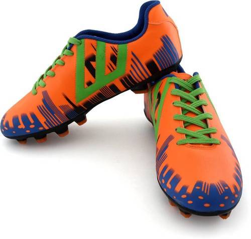 500x477 Orange Blue Men Football Soccer Shoes Vector X Hybrid, Size