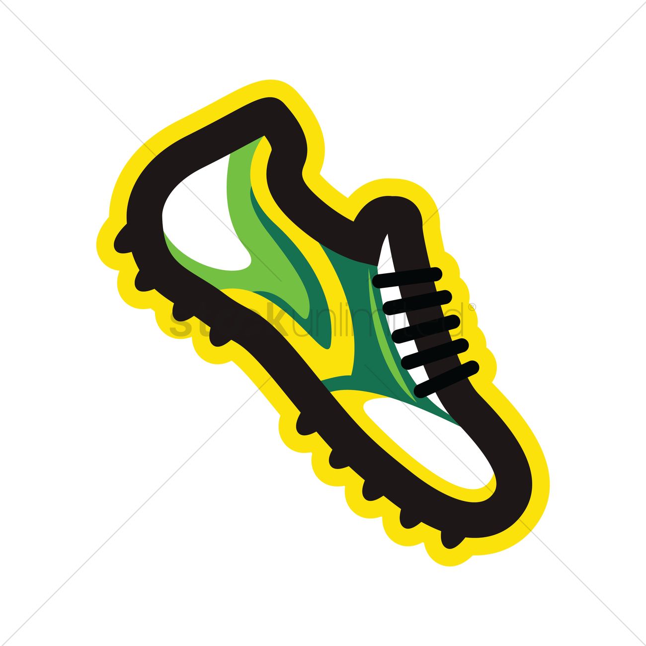 1300x1300 Soccer Shoe Icon Vector Image