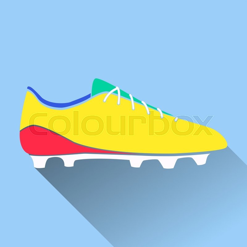 800x800 Vector Illustration Of Soccer Shoes, Stock Vector Colourbox