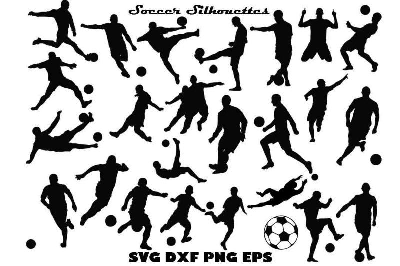 800x533 Free Soccer Silhouette Png Dxf Crafter