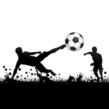 360x360 Soccer Silhouette Png Images Vector And Free