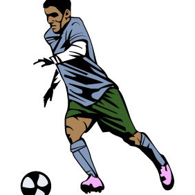 282x282 Pixel Soccer Player Vectors Free Vector Download Cannypic
