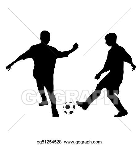 450x470 Soccer Vector Art