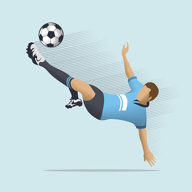 612x612 Soccer Player Vector Art Illustration Sports In Football
