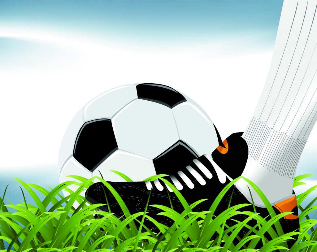 1024x814 Free Soccer Vector Art