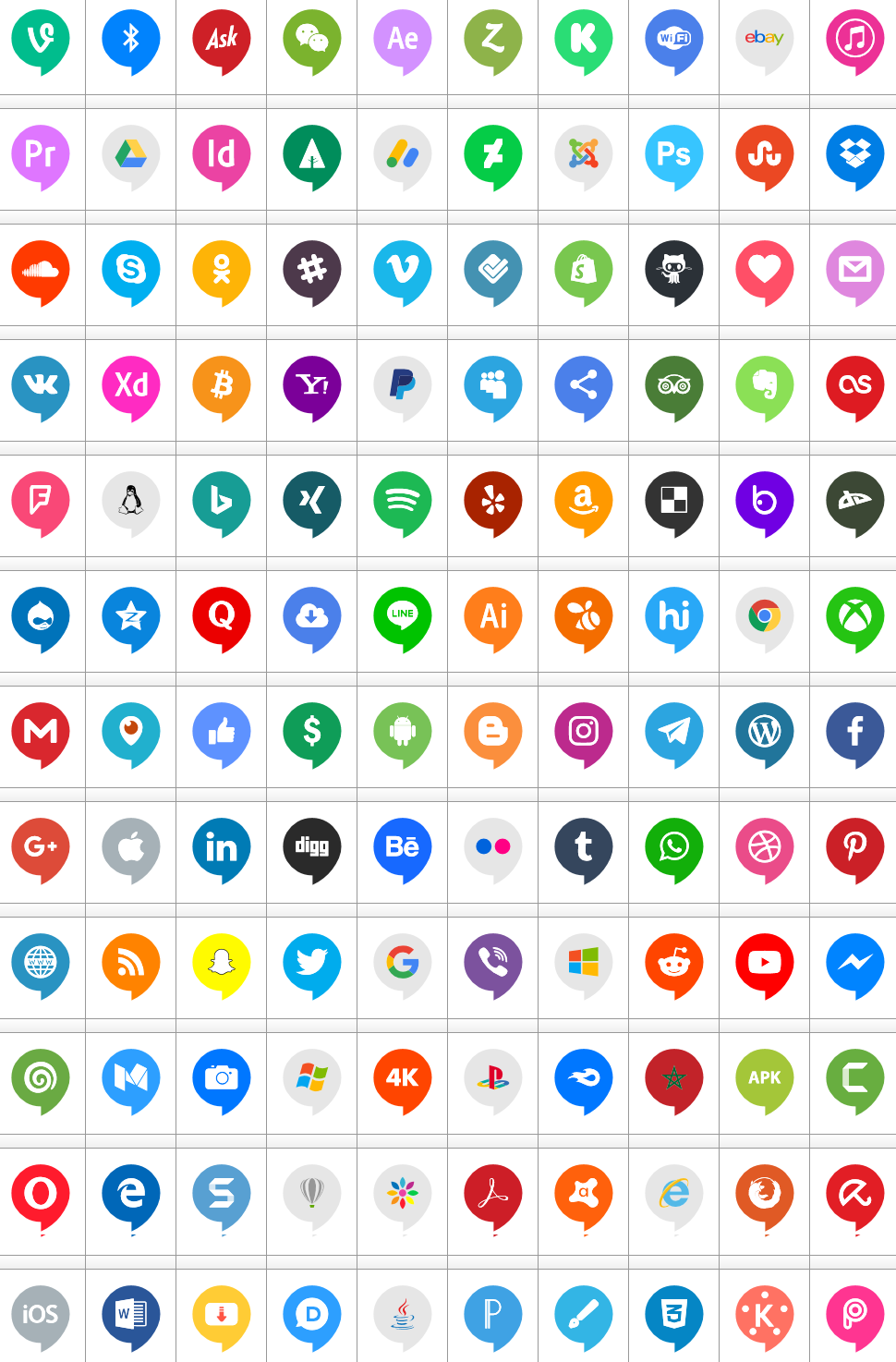 970x1474 Download Font Icons Social Media Font Ttf Otf