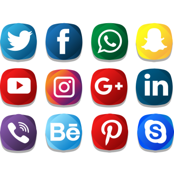 360x360 Social Icons Png Images Vector And Free Download