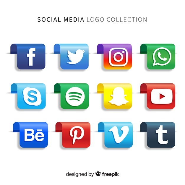 626x626 Social Media Buttons Vectors, Photos And Free Download