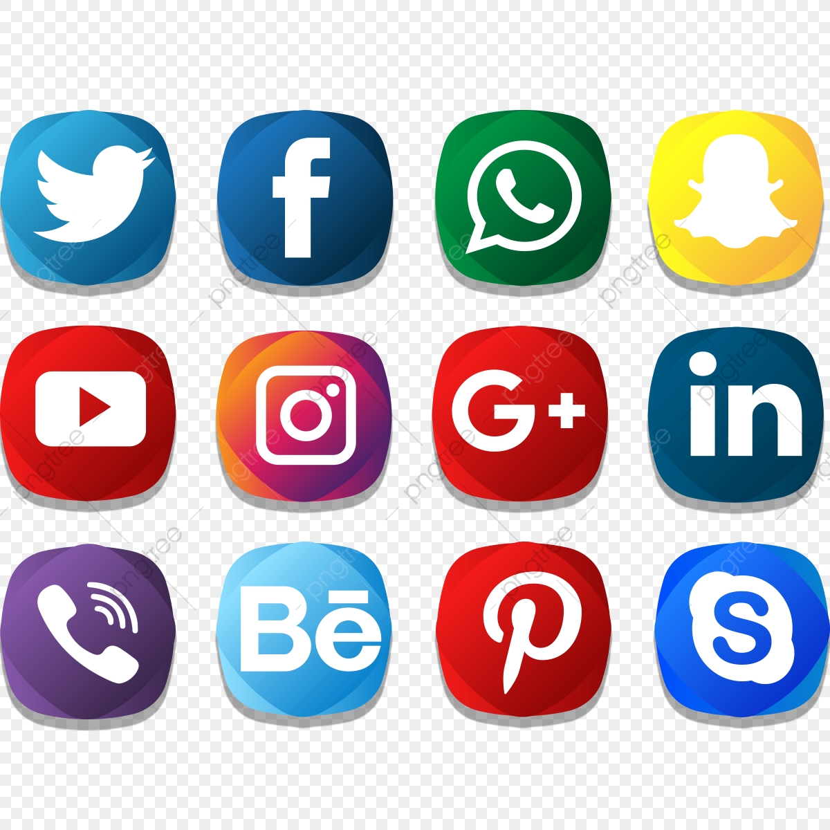Social Icon Creative Color Pack, Social Media Icons, Social Media 1200x1200 Social Icon Creative Color Pack, Social Media Icons, Social Media