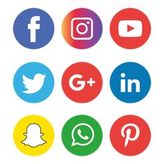 236x236 Best Free Vector Social Media Icons Set Images