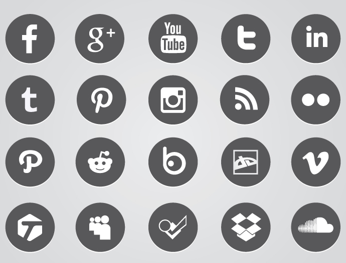 690x526 Circular Cartoon Icons Images