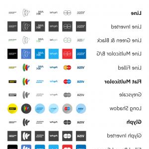 300x300 Collection Popular Social Media Icons Vector Template Original