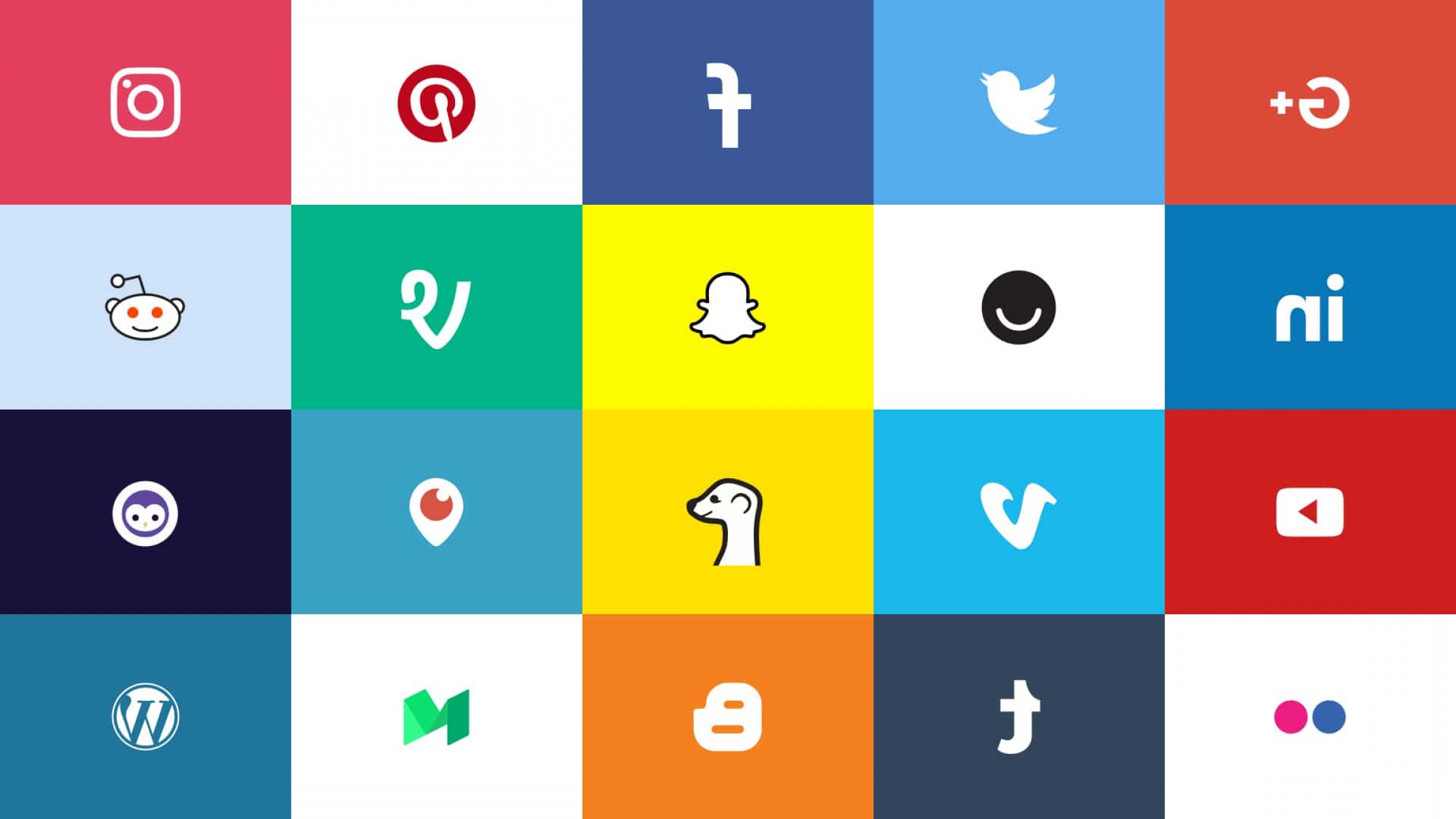 2304x1296 Free Social Media Icons Logo Vectors Free Download Geekchicpro