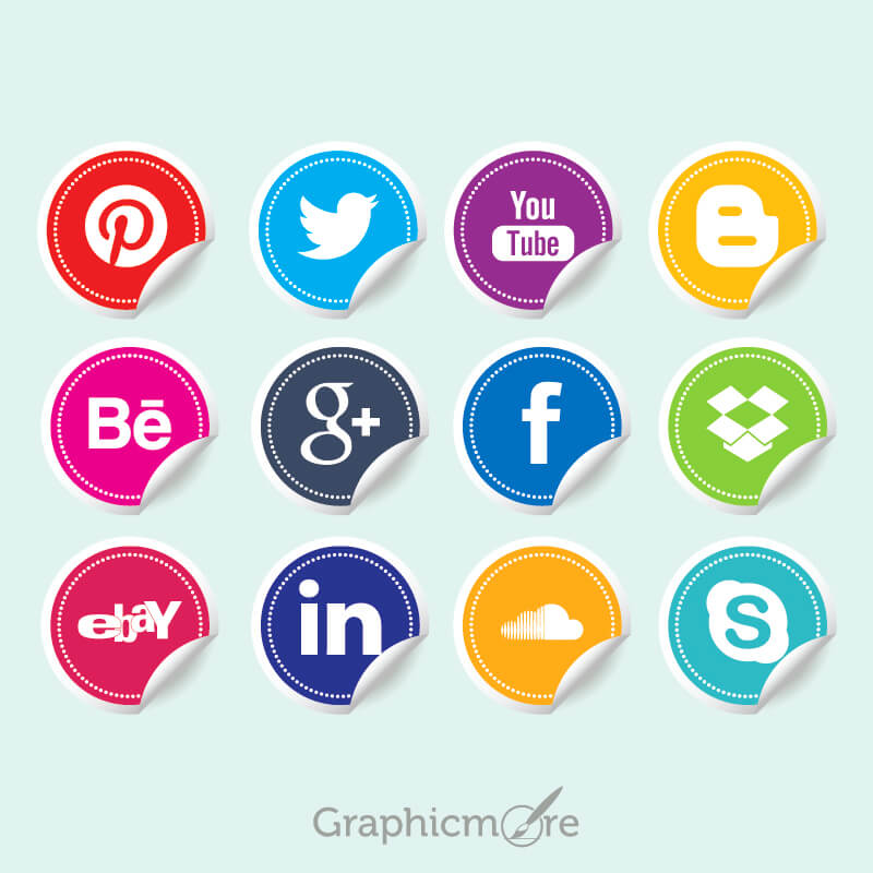 800x800 Best Social Media Icons Vectors Free Download