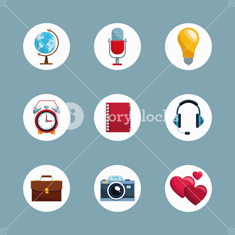 Set Of Social Media Icons Vector Illustration Graphic Design 1000x1000 Set Of Social Media Icons Vector Illustration Graphic Design