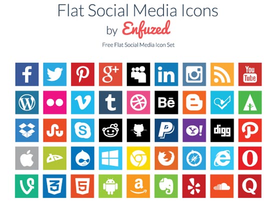 Social Media Icon Download 550x406 Social Media Icon Download