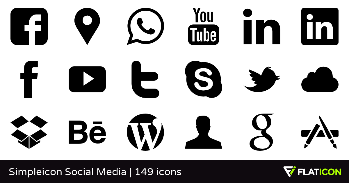 1200x630 Simpleicon Social Media Free Icons
