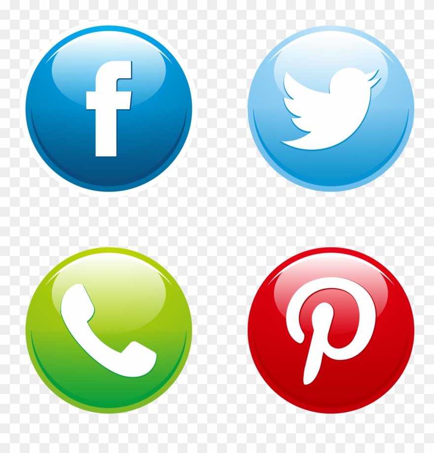 Social Media Icons Vector Png at Vectorified.com | Collection of Social ...