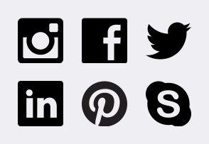 Social Media Icons Vector Png at Vectorified.com | Collection of Social