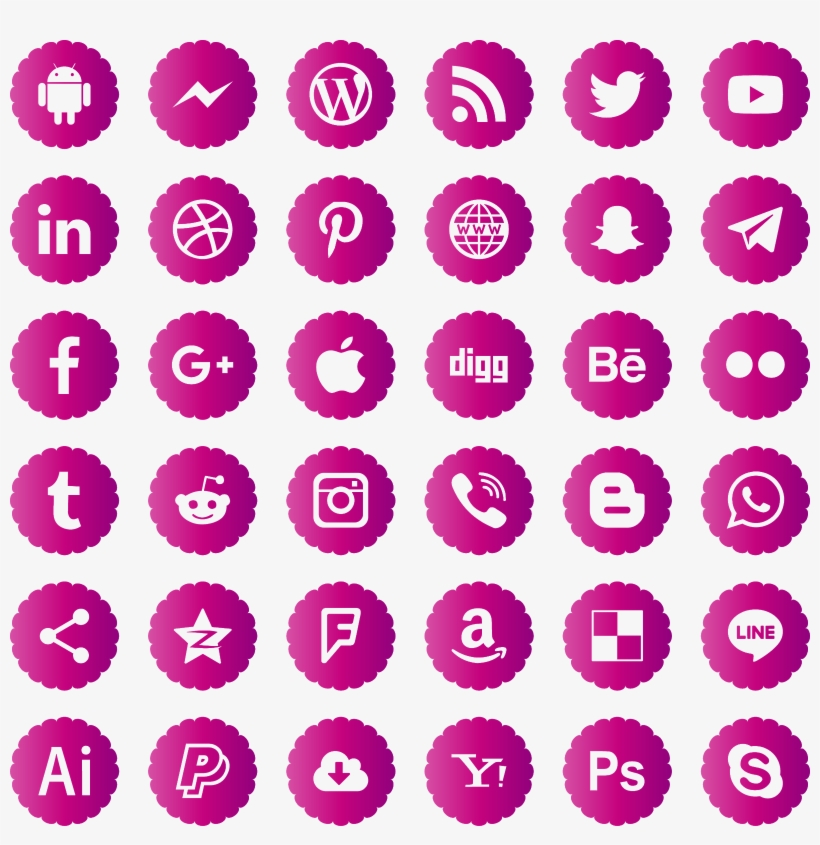 Download Icons Social Media Png Vector 820x845 Download Icons Social Media Png Vector