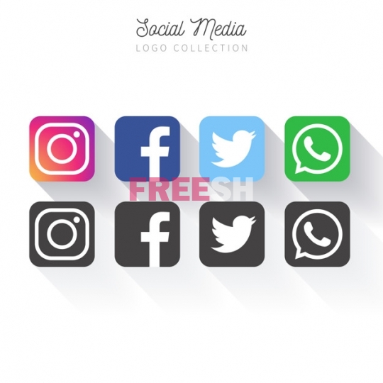 Popular Social Media Logo Collection 540x540 Popular Social Media Logo Collection