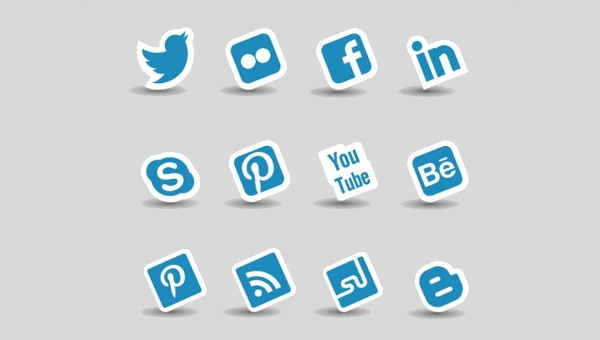 Free Social Media Icons 600x340 Free Social Media Icons