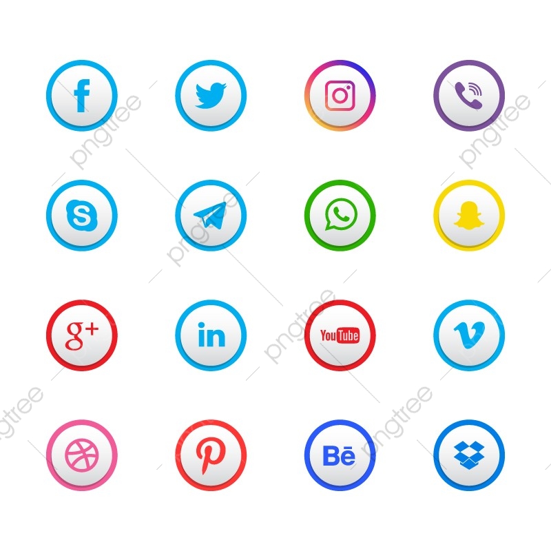 Social Media Icons, Social Media, Social Media Logo Png And Vector 800x800 Social Media Icons, Social Media, Social Media Logo Png And Vector