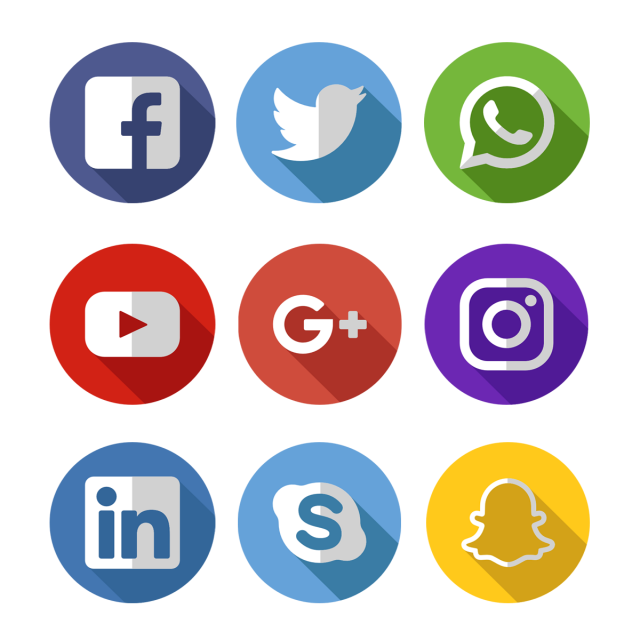 Social Media Icons, Social Media, Social Media Logo Png And Vector 640x640 Social Media Icons, Social Media, Social Media Logo Png And Vector