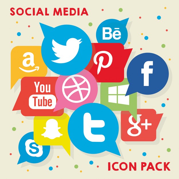 Social Media Logo Pack Vector Free Download 626x626 Social Media Logo Pack Vector Free Download