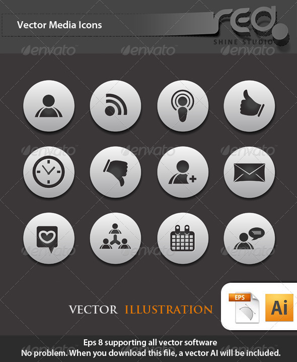 Best Social Media Icons Vector Collections 590x717 Best Social Media Icons Vector Collections