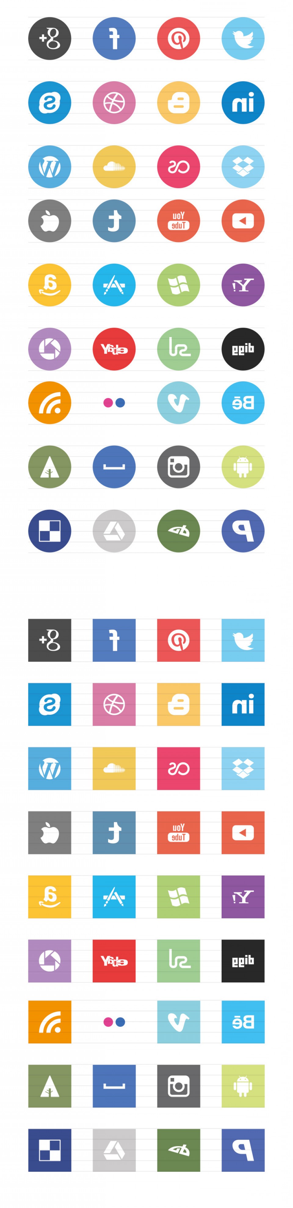 960x3958 Free Flat Social Media Icons Sets Cultracing
