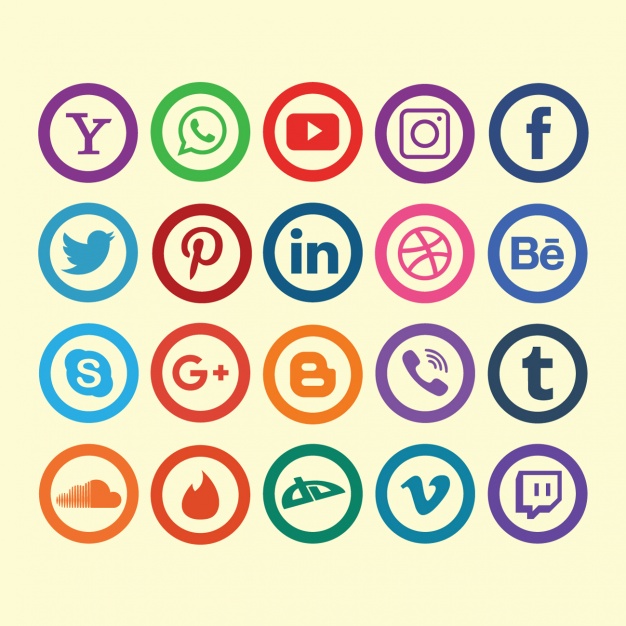 Social Media Logos Vector Free at Vectorified.com | Collection of ...