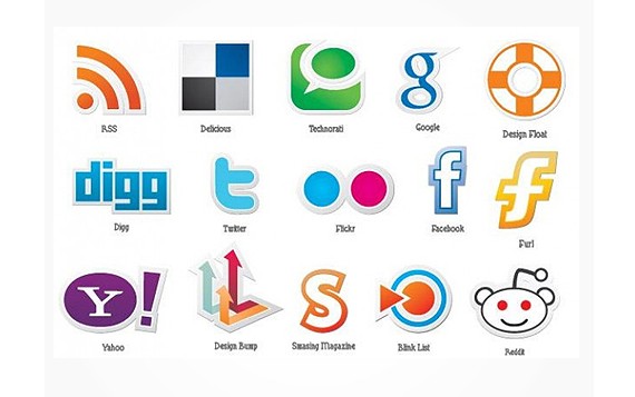 570x357 Free Social Media Icon Sets