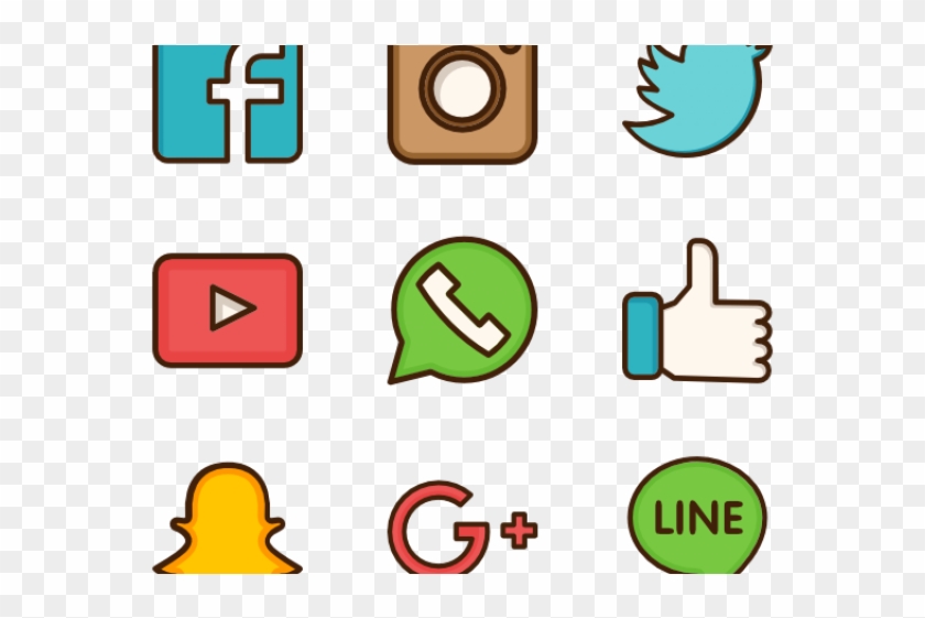 840x561 Social Media Icons Clipart Social Networking