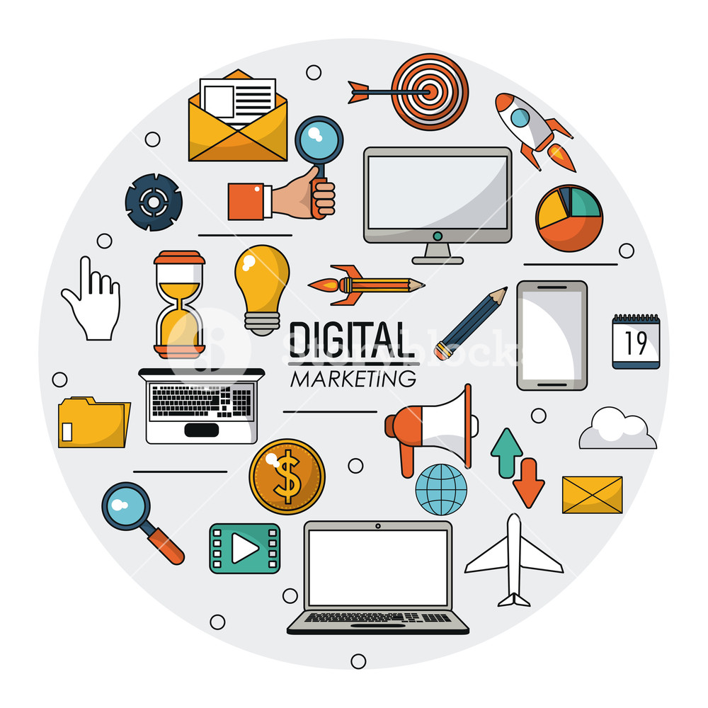 1000x1000 Digital Marketing Technology Knowledge Email Business Social Media