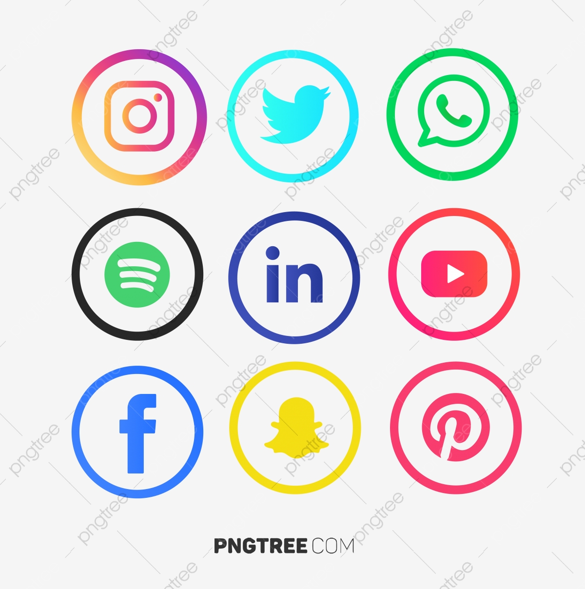 1200x1208 Creative Line Social Media Vector Icon Set, Social, Social Media