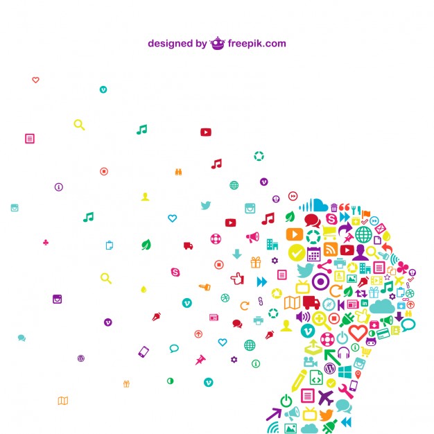 626x626 Social Media Modern Man Vector Free Download