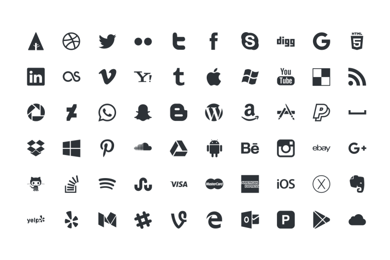 800x533 Free Social Media Vector Icons