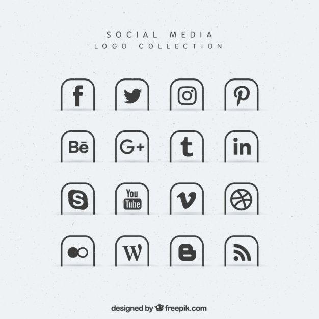 626x626 Graphic Designer Social Media Icons